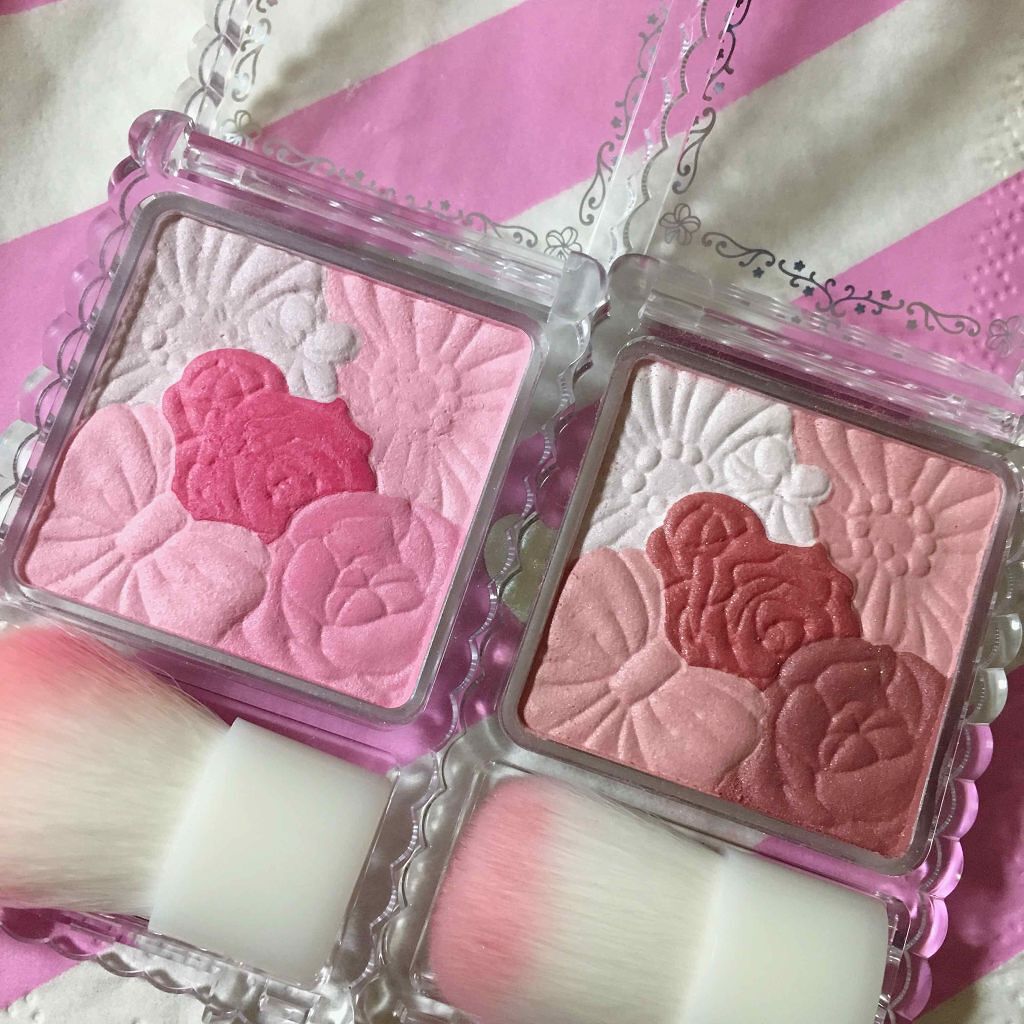 グロウフルールチークス/キャンメイク/パウダーチークを使ったクチコミ（3枚目）