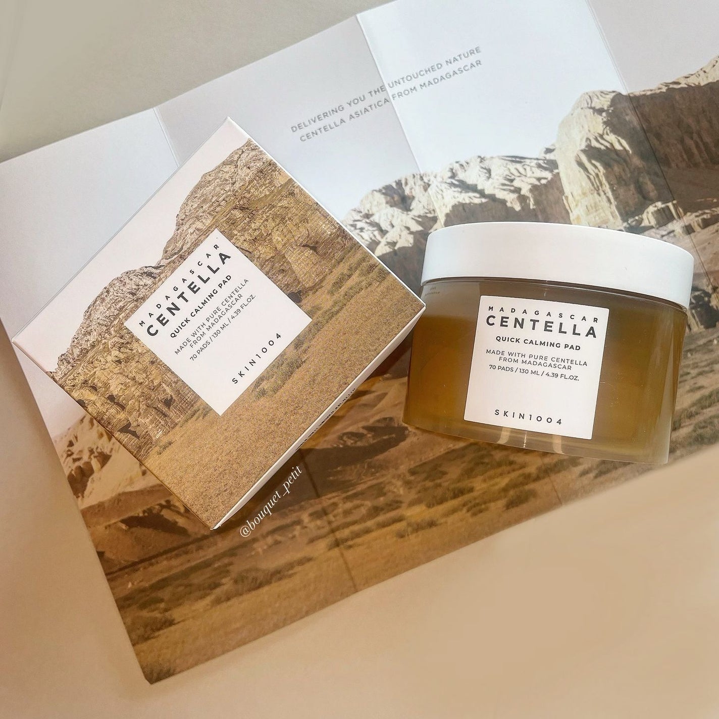 センテラ クイックカーミングパッド/SKIN1004/トナーパッドを使ったクチコミ(1枚目)