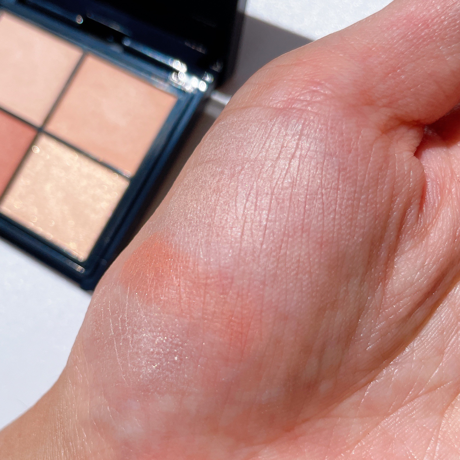 マルチアイシャドウパレット アプリコットピーチ/MIRIMU/マルチパレットを使ったクチコミ（3枚目）