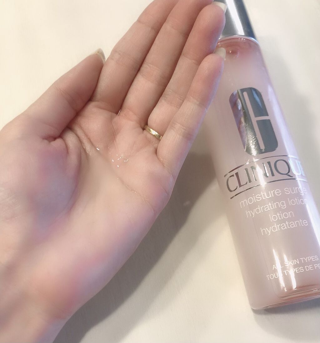 モイスチャー サージ ハイドレーティング ローション/CLINIQUE/化粧水を使ったクチコミ（2枚目）