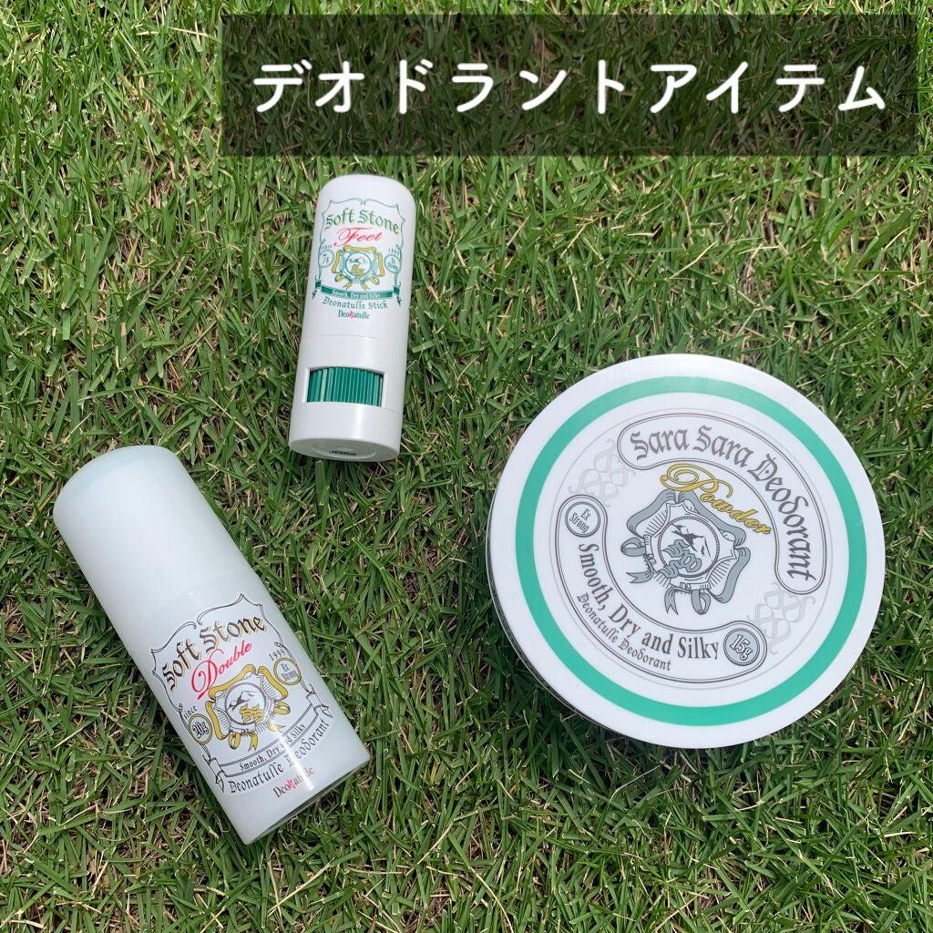 薬用ソフトストーン足指/デオナチュレ/デオドラント・制汗剤を使ったクチコミ(1枚目)