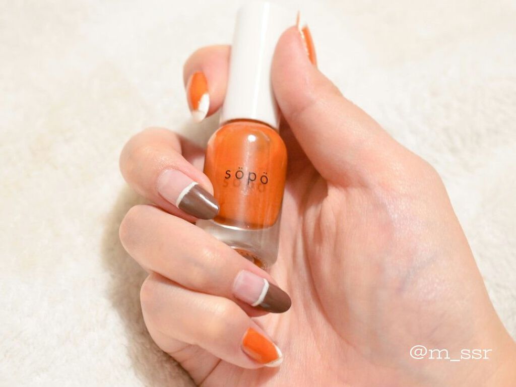 カラフルネイルズ/キャンメイク/マニキュアを使ったクチコミ（3枚目）