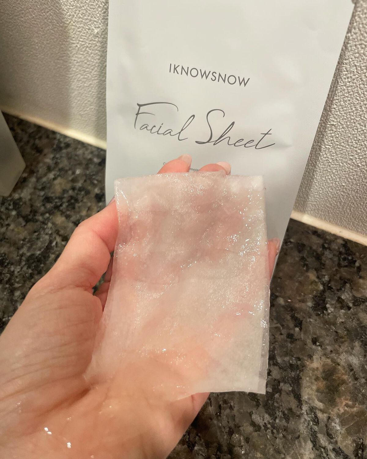 フェイシャルシート/IKNOWSNOW/シートマスク・パックを使ったクチコミ(2枚目)