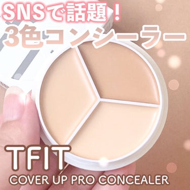 tfit カバーアッププロコンシーラー/TFIT/パレットコンシーラーを使ったクチコミ（1枚目）