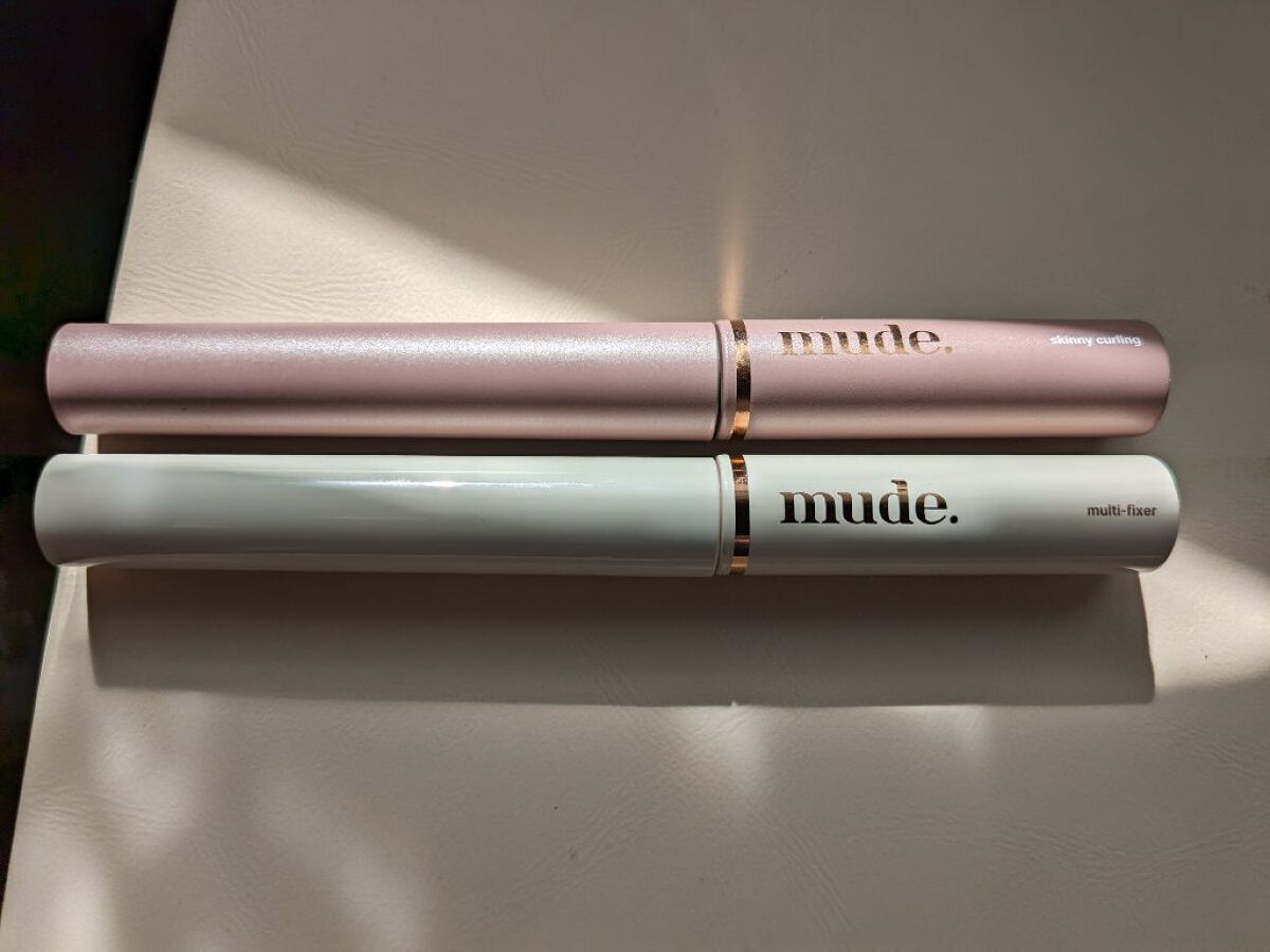 インスパイアスキニーカーリングマスカラ/mude./マスカラを使ったクチコミ（3枚目）
