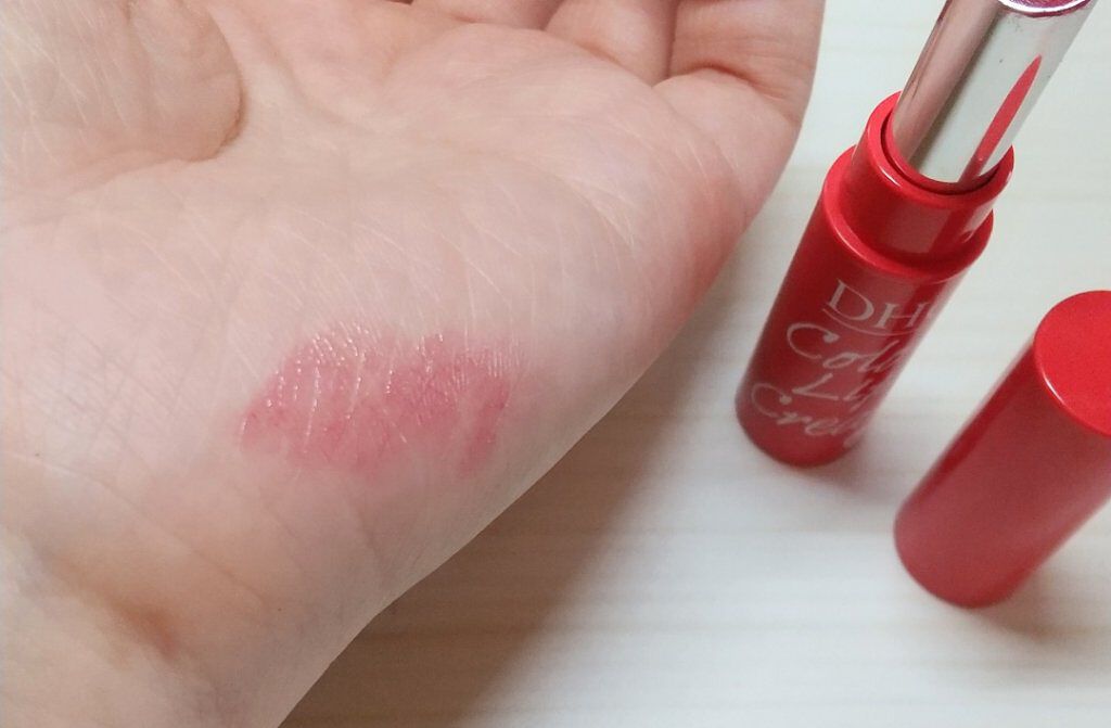 濃密うるみカラーリップクリーム/DHC/リップクリームを使ったクチコミ（3枚目）