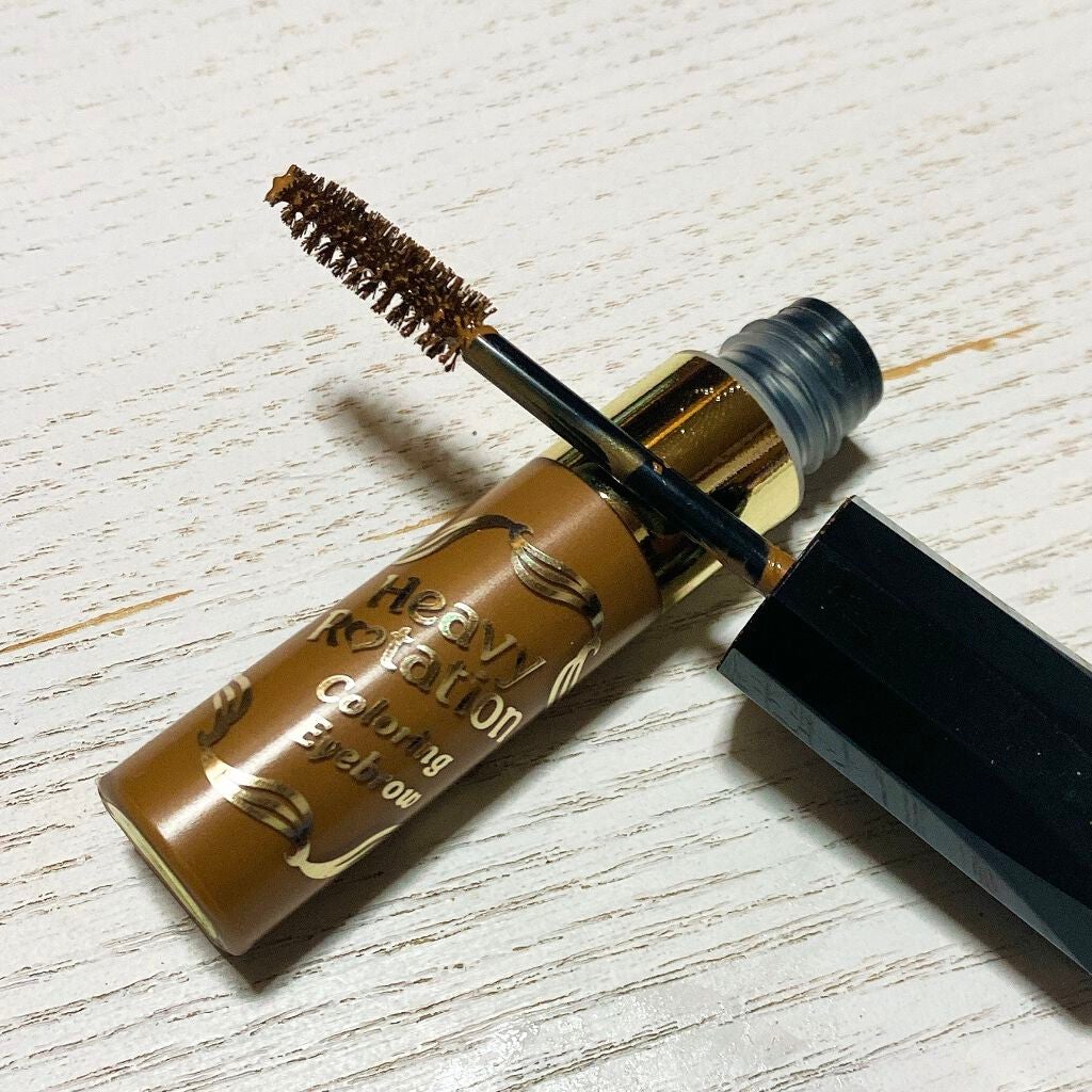 カラーリングアイブロウ/ヘビーローテーション/眉マスカラを使ったクチコミ(2枚目)