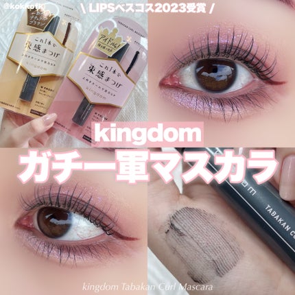 キングダム 束感カールマスカラ/キングダム/マスカラを使ったクチコミ(1枚目)
