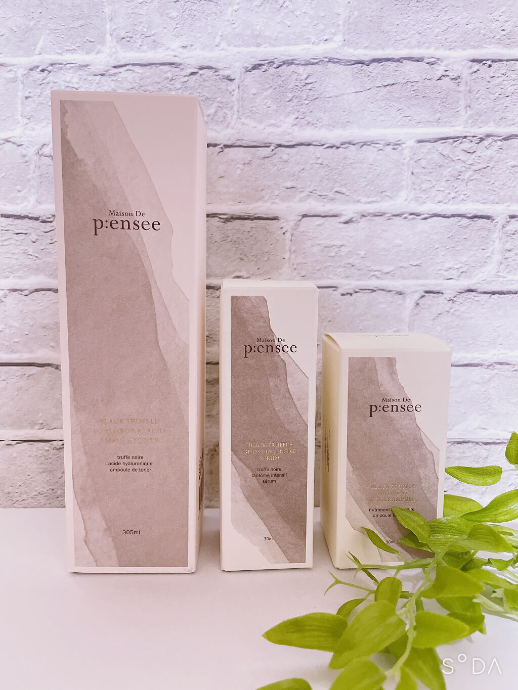 BLACK TRUFFLE HYALURONIC ACID AMPULE TONER/Maison De P:ensee/化粧水を使ったクチコミ（2枚目）