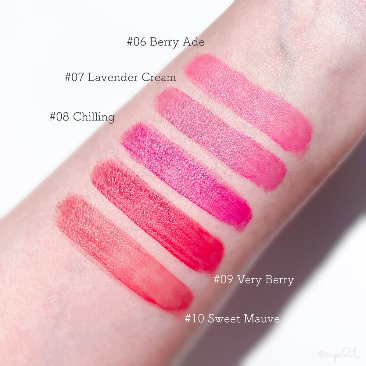 ウォーターブラーティント/dasique/リップティントを使ったクチコミ(2枚目)