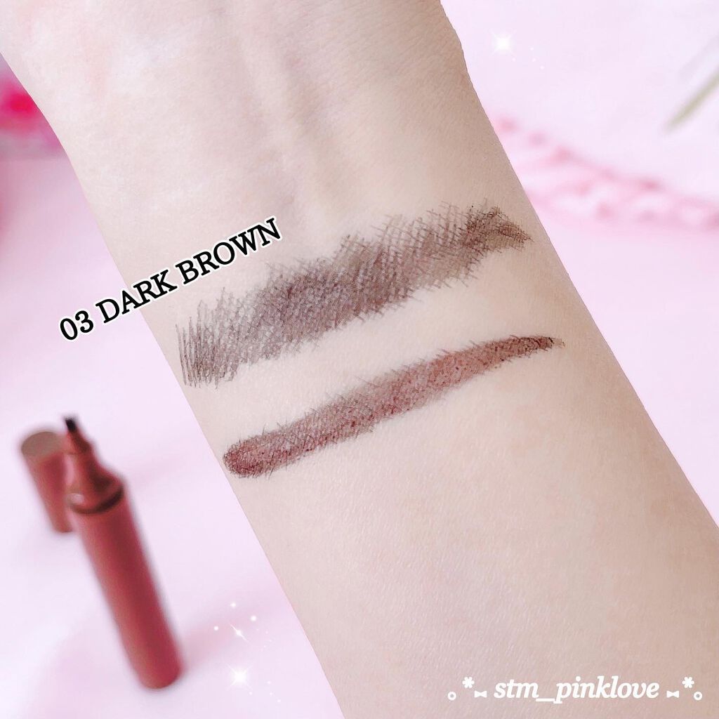 スキニーブロウペンシル/CathyDoll/アイブロウペンシルを使ったクチコミ(4枚目)