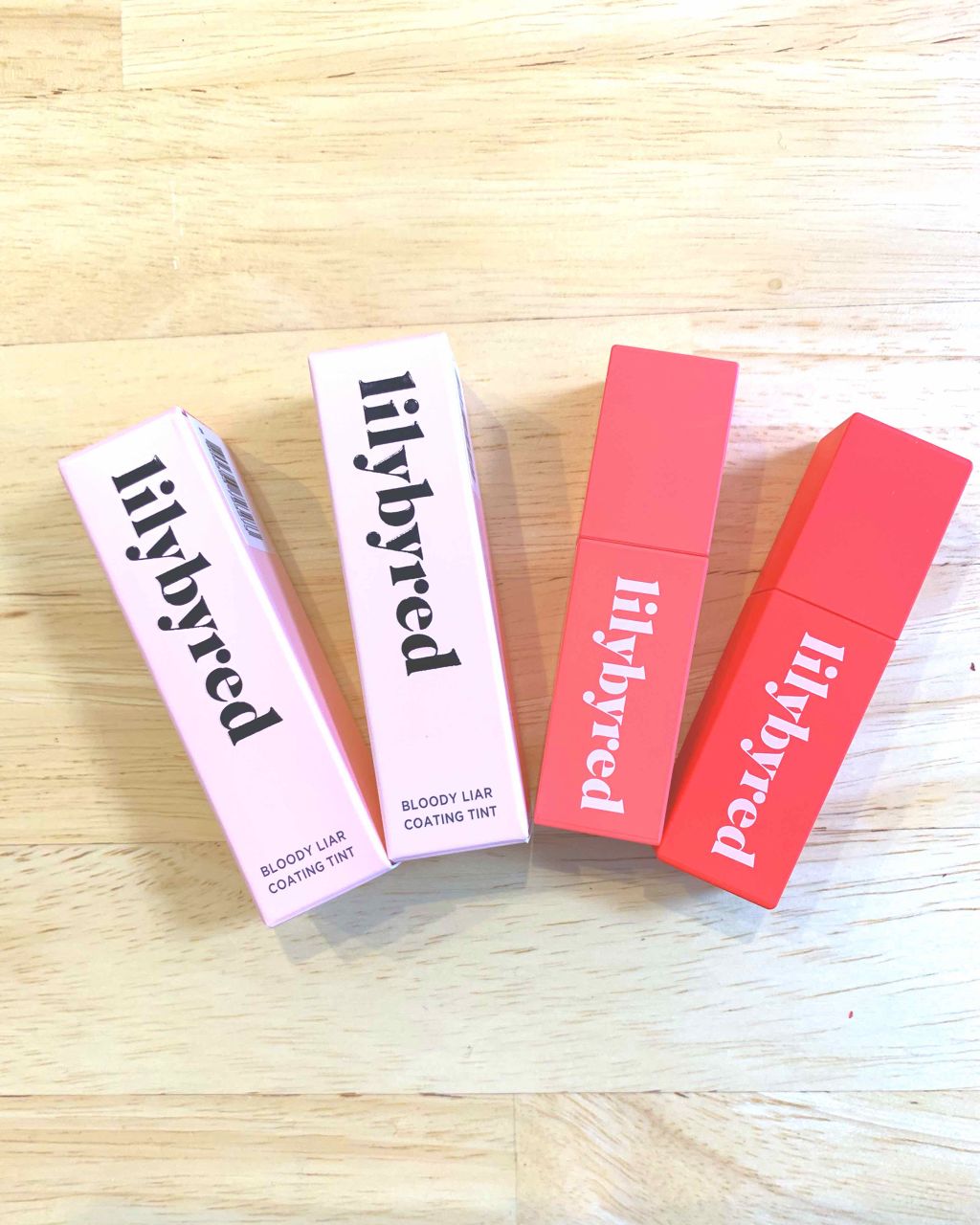 ブラッディライアー コーティングティント/lilybyred/リップティントを使ったクチコミ（1枚目）