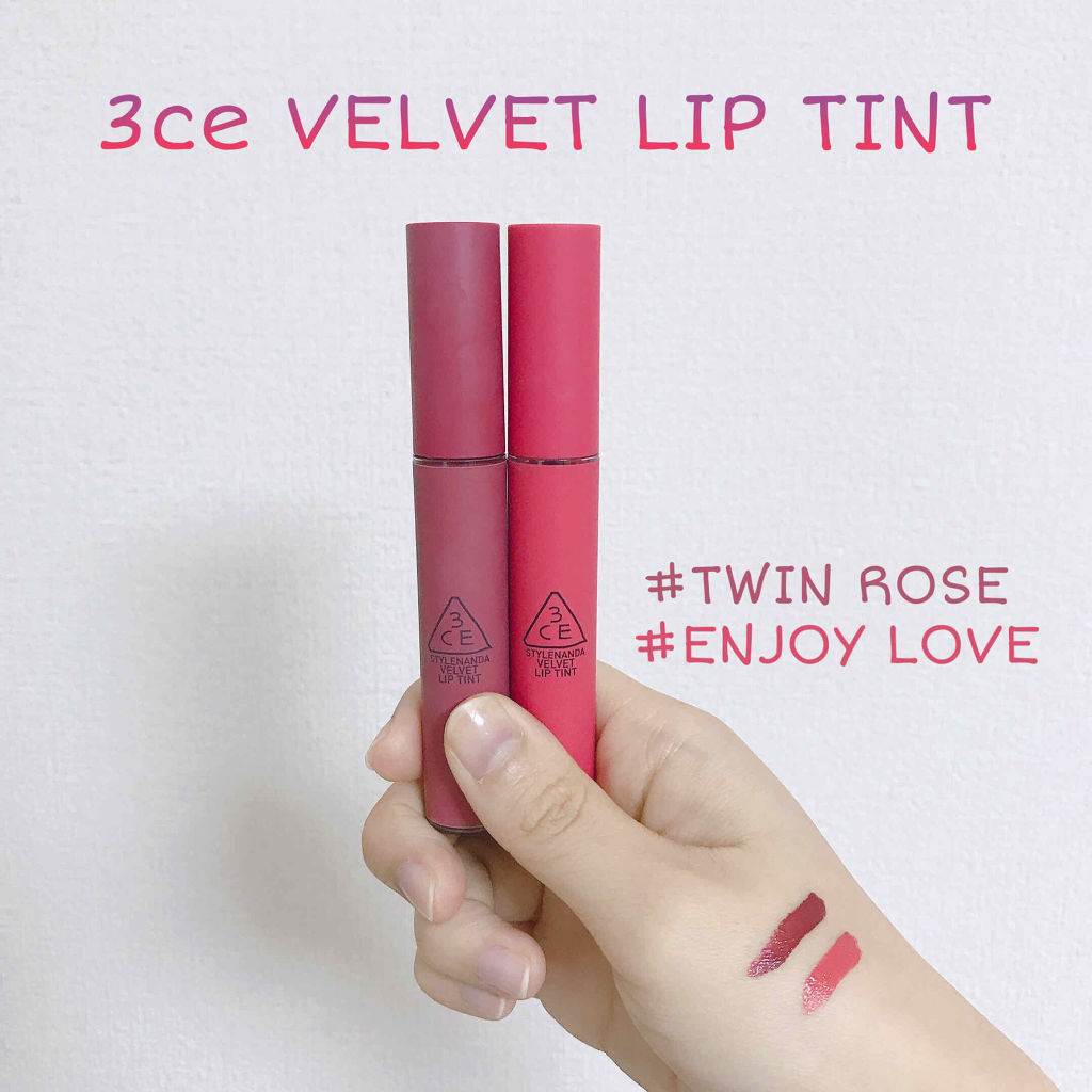 3CE ベルベット リップティント/3CE/リップティントを使ったクチコミ（1枚目）