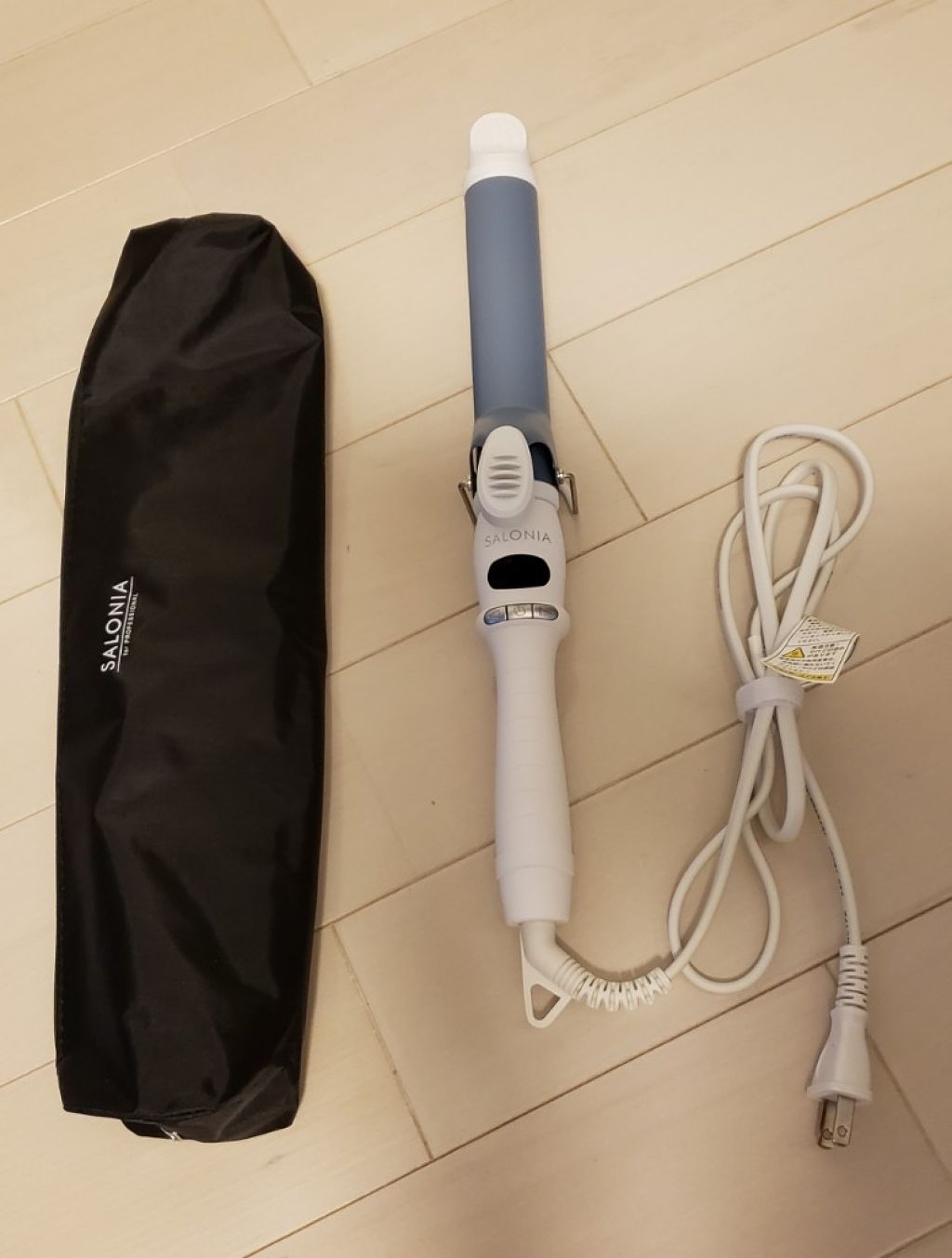 セラミックカール ヘアアイロン/SALONIA/カールアイロンを使ったクチコミ(2枚目)