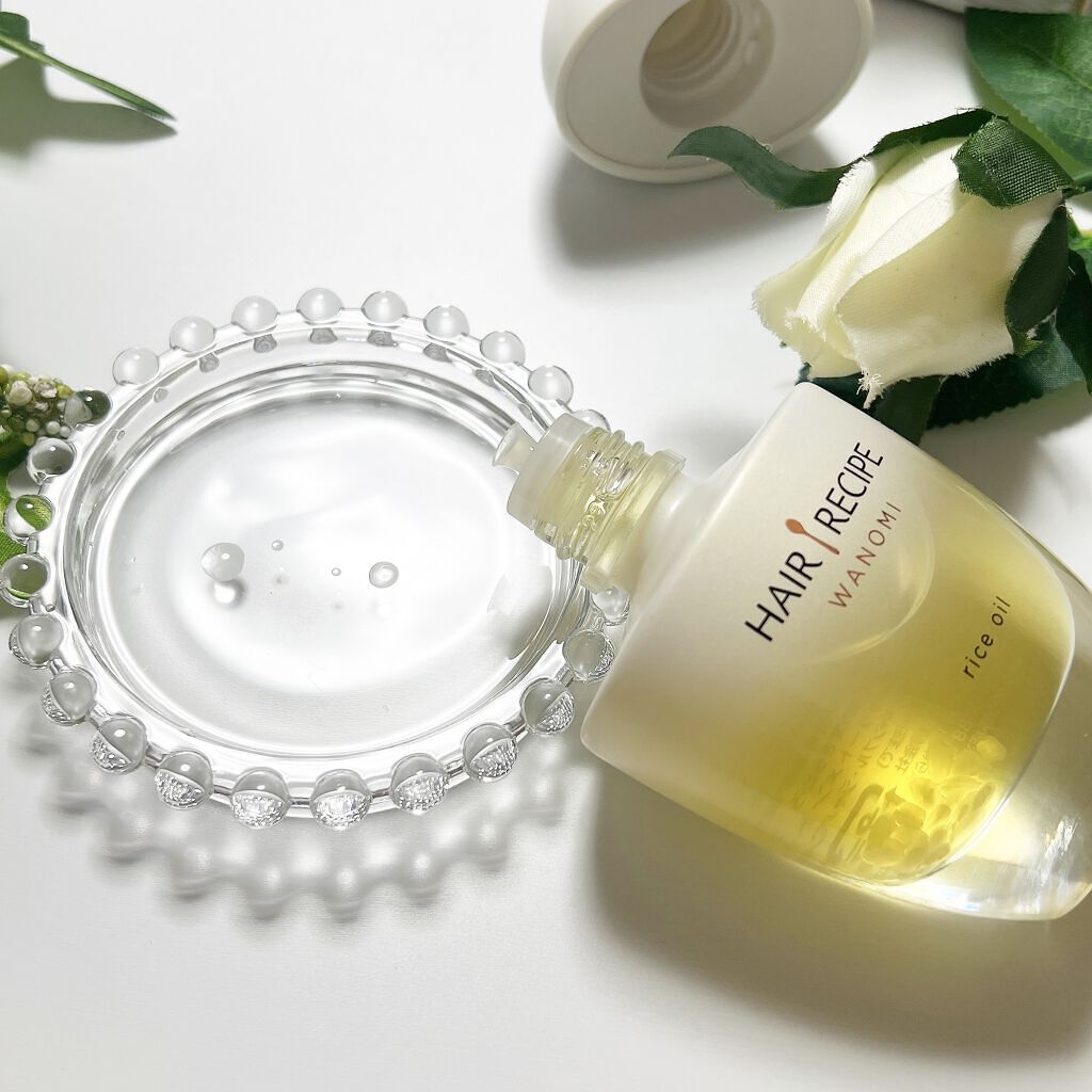 さらとろライスオイル(洗い流さないトリートメント)/WANOMI/ヘアオイルを使ったクチコミ（3枚目）