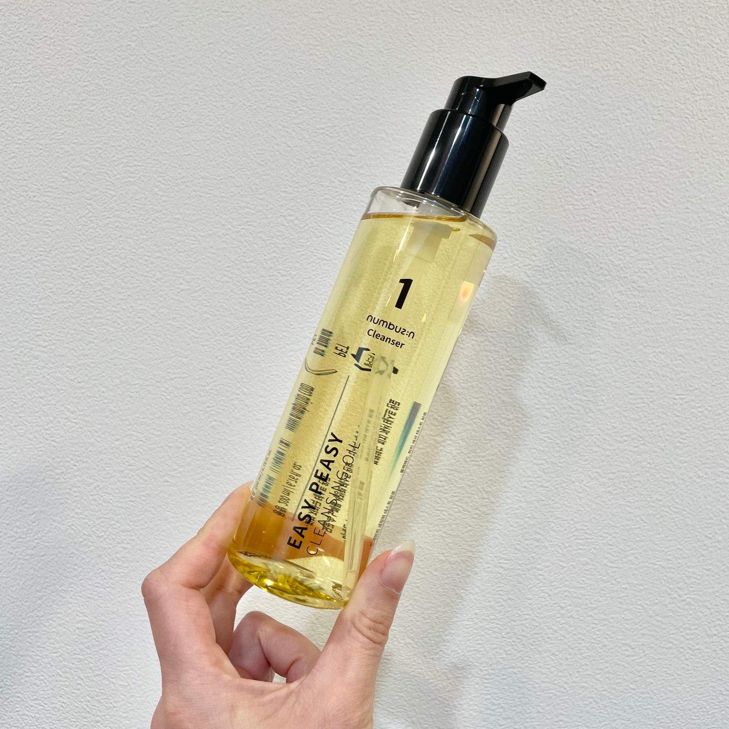 1番 さっぱりすっきりクレンジングオイル/numbuzin/オイルクレンジングを使ったクチコミ(1枚目)
