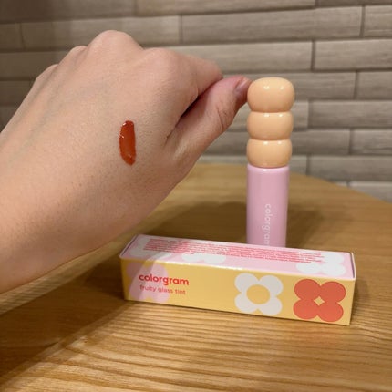 タンフルグラスティント/Colorgram/リップティントを使ったクチコミ(5枚目)