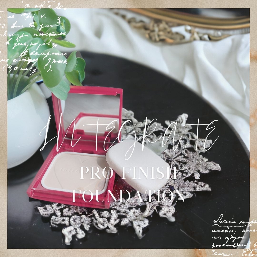 プロフィニッシュファンデーション/インテグレート/パウダーファンデーションを使ったクチコミ(1枚目)