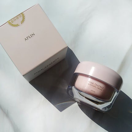 ピンクティーツリークリーム/APLIN/フェイスクリームを使ったクチコミ(3枚目)