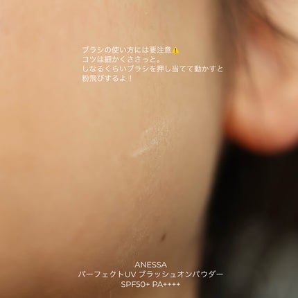 アネッサ パーフェクト UV ブラッシュオンパウダー/アネッサ/日焼け止めパウダーを使ったクチコミ(7枚目)