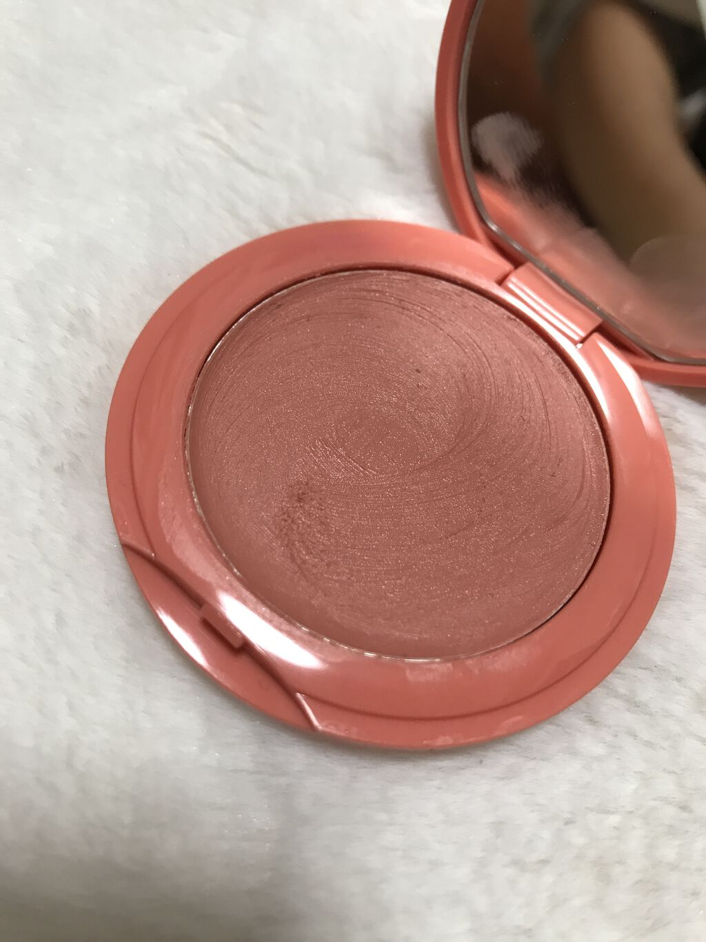 N by ONLY MINERALS ミネラルソリッドチーク コンプリート 01 YES!/ONLY MINERALS/ジェル・クリームチークを使ったクチコミ（1枚目）