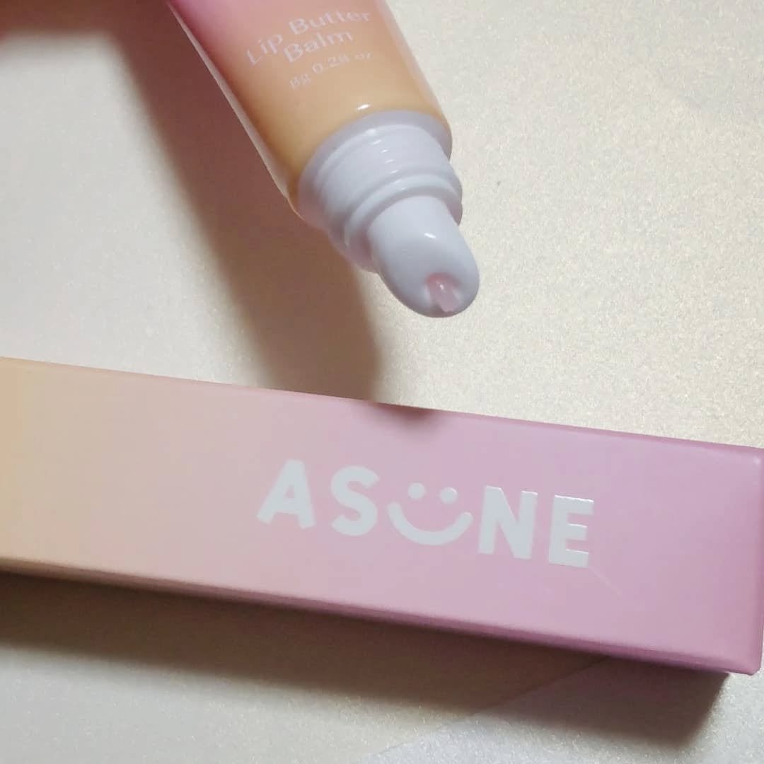リップバターバーム/ASUNE /リップケアを使ったクチコミ(4枚目)