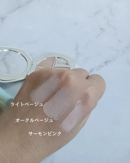 TIMAGE クリーミーコンシーラーパレット/TIMAGE/パレットコンシーラーを使ったクチコミ(4枚目)