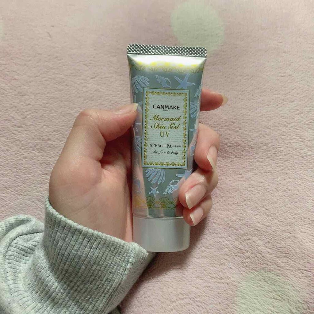マーメイドスキンジェルUV/キャンメイク/日焼け止めジェルを使ったクチコミ（1枚目）