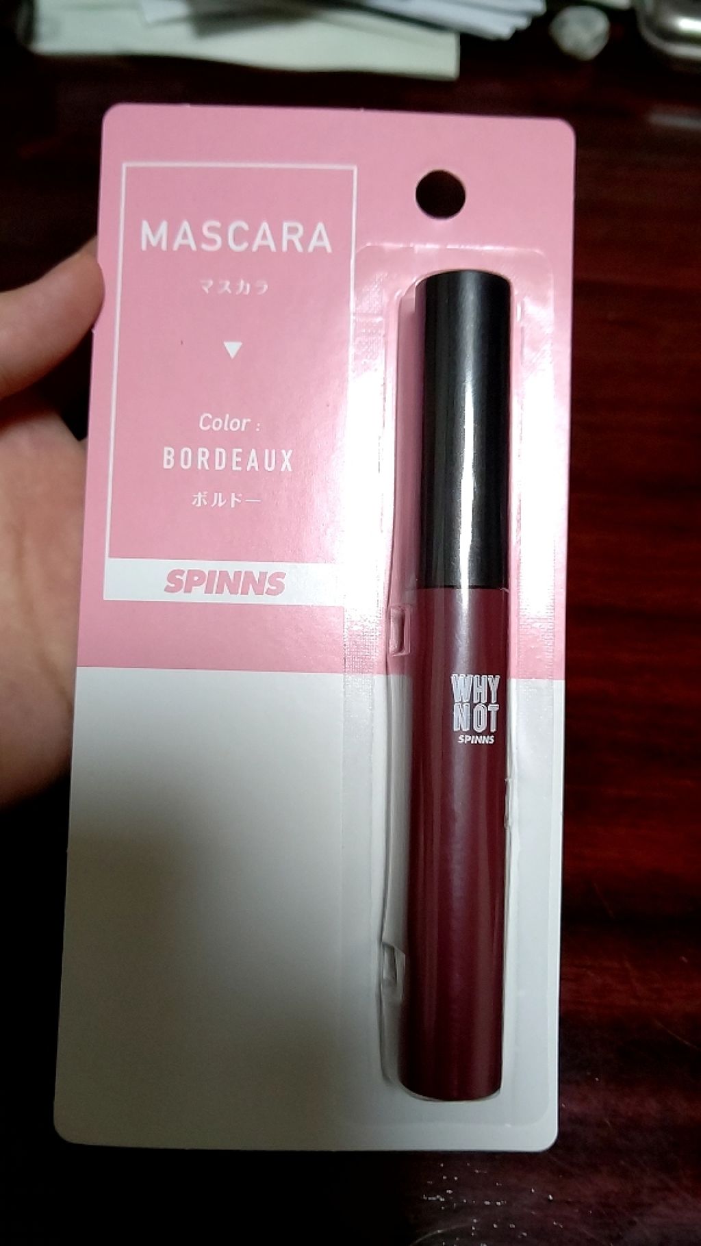 WHY NOT SPINNS マスカラ/DAISO/マスカラを使ったクチコミ(1枚目)