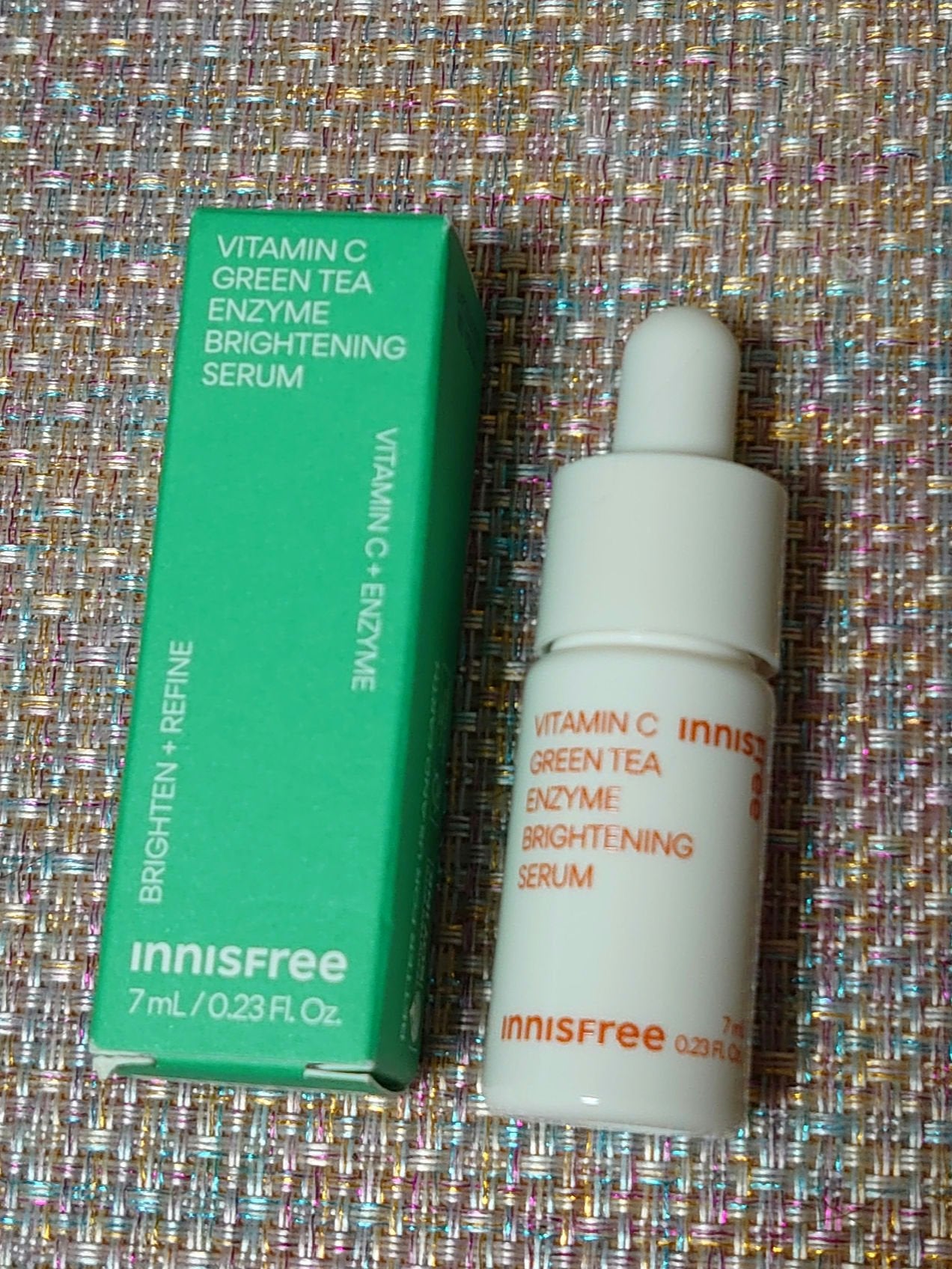 ビタC グリーンティーエンザイム ブライト セラム/innisfree/美容液を使ったクチコミ(1枚目)