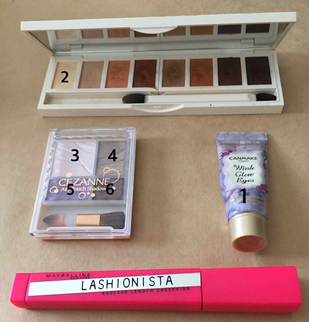 エアリータッチシャドウ/CEZANNE/アイシャドウパレットを使ったクチコミ(2枚目)