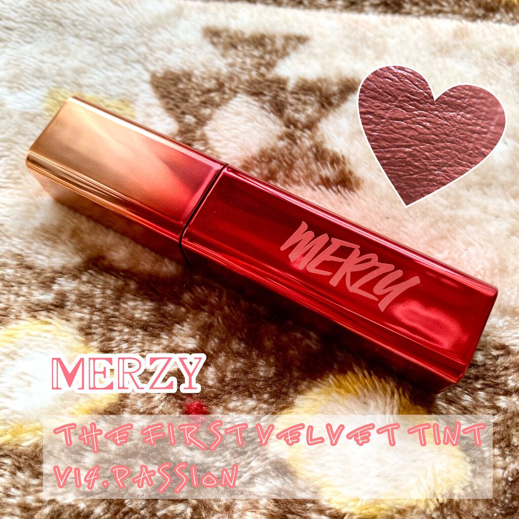 ザ ファースト  ベルベット ティント シーズン３/MERZY/リップティントを使ったクチコミ（1枚目）