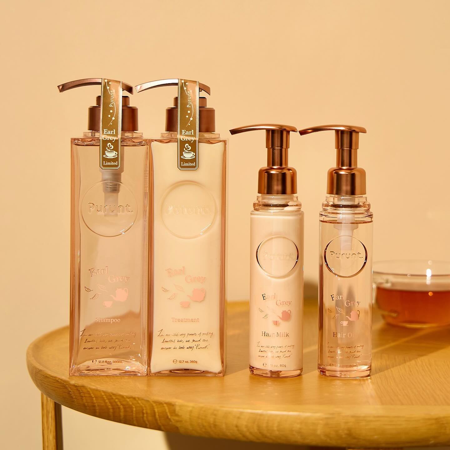 プルント　リライト美容液ヘアミルク　アールグレイ　N/Purunt./ヘアミルクを使ったクチコミ（1枚目）