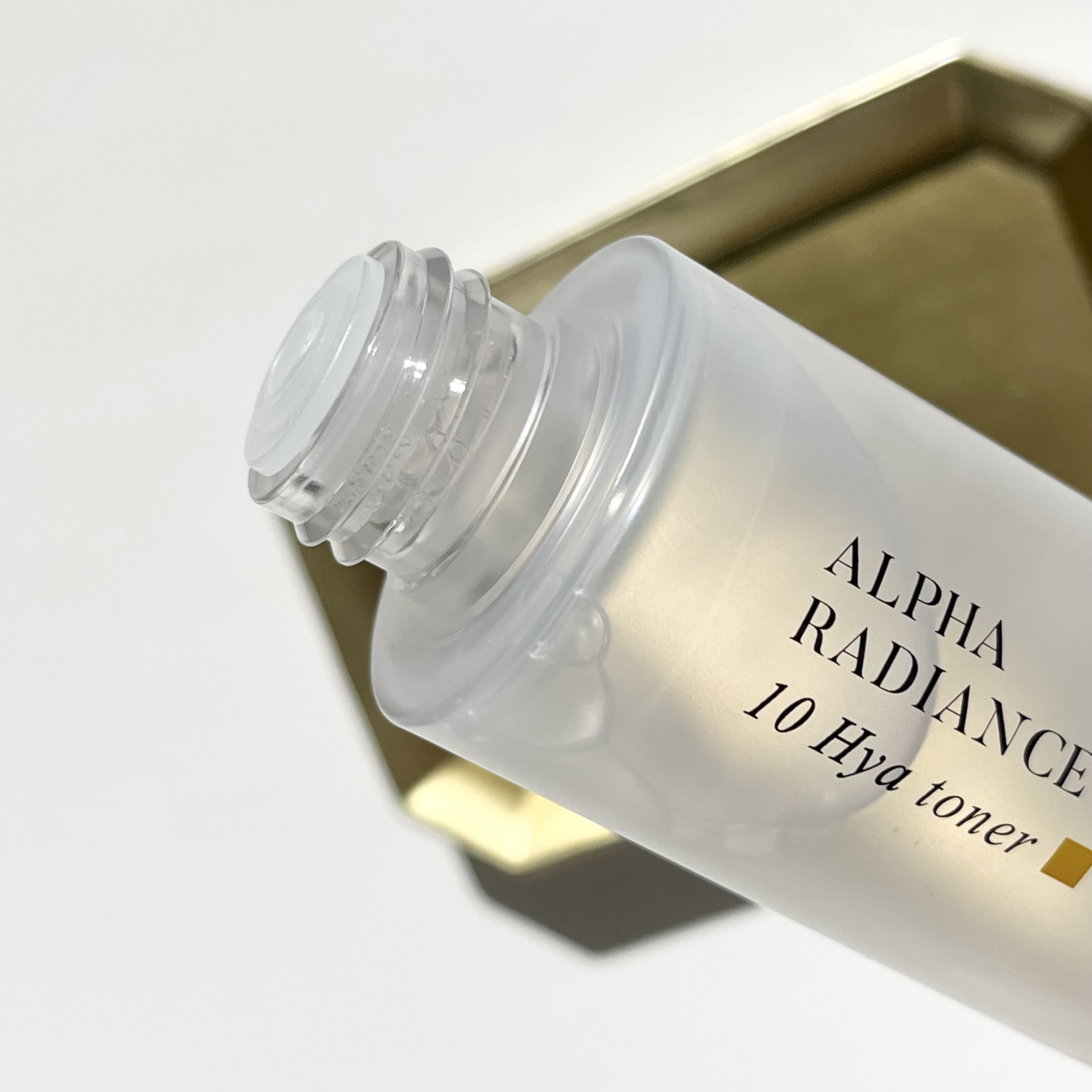 アルファラディアンス10ヒヤトナー/BANOBAGI/化粧水を使ったクチコミ（2枚目）