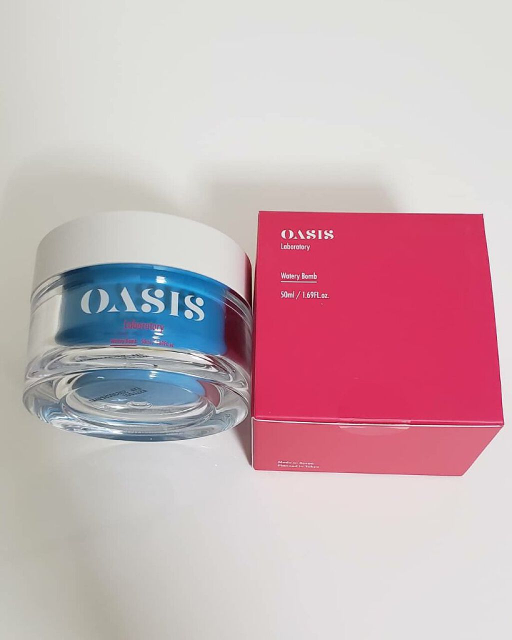 Watery Bomb/Oasis Laboratory/フェイスクリームを使ったクチコミ(2枚目)
