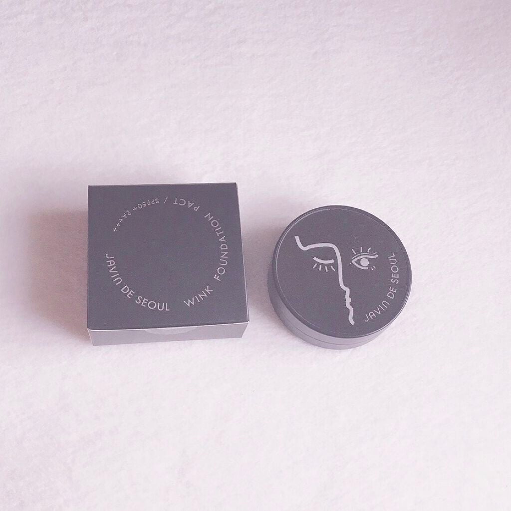 ジャビンドゥソウル ウインクファンデーションパクト/Javin De Seoul/クッションファンデーションを使ったクチコミ(4枚目)