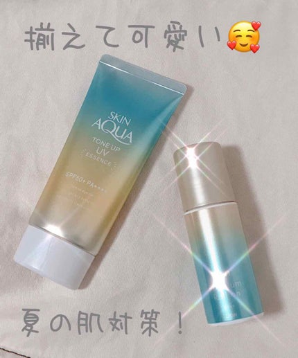 スキンアクア トーンアップUVエッセンス/スキンアクア/日焼け止めクリームを使ったクチコミ(1枚目)
