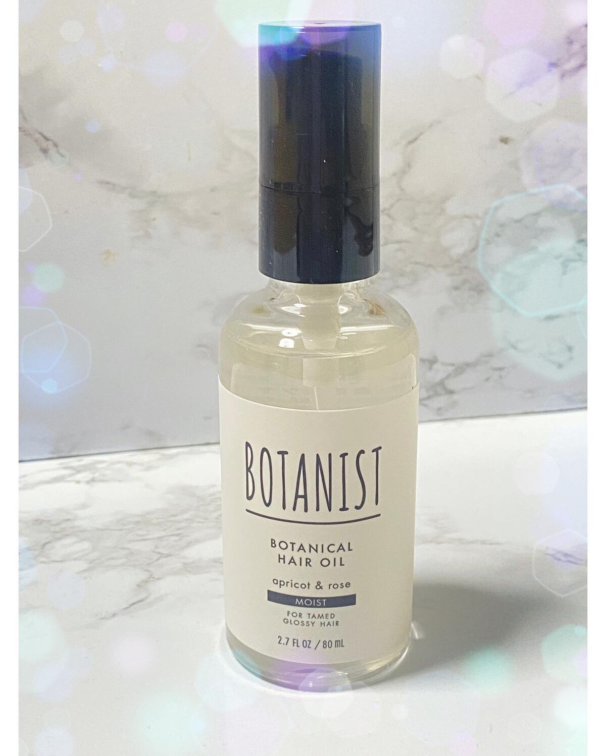 ボタニカルヘアオイル（モイスト）/BOTANIST/ヘアオイルを使ったクチコミ（1枚目）