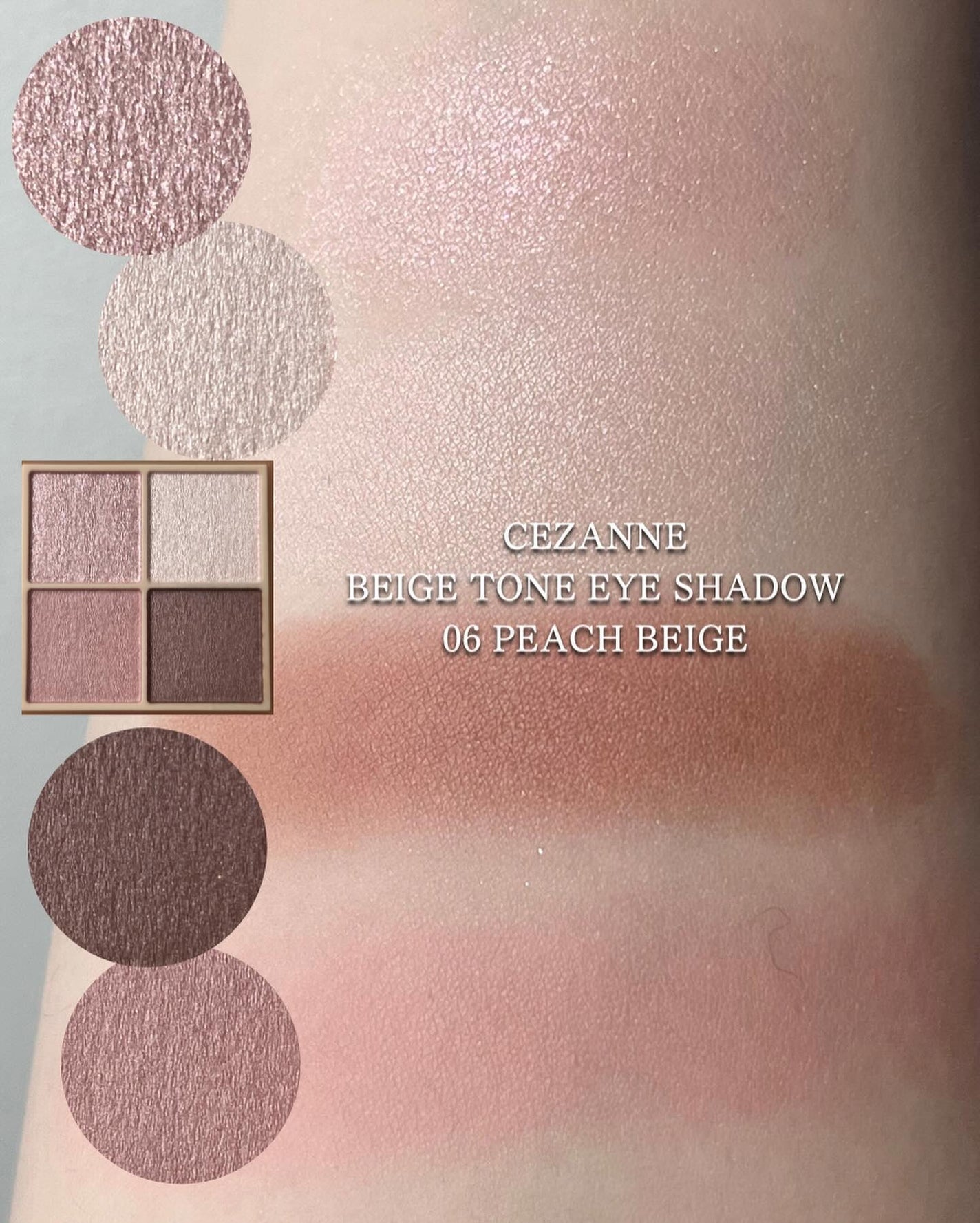 シルキースフレアイズ(マットタイプ)/キャンメイク/アイシャドウパレットを使ったクチコミ(3枚目)