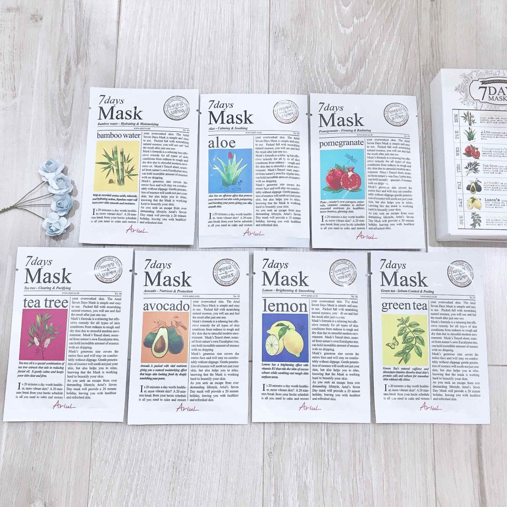 アリウル 7days シートマスク/Ariul/シートマスク・パックを使ったクチコミ(1枚目)