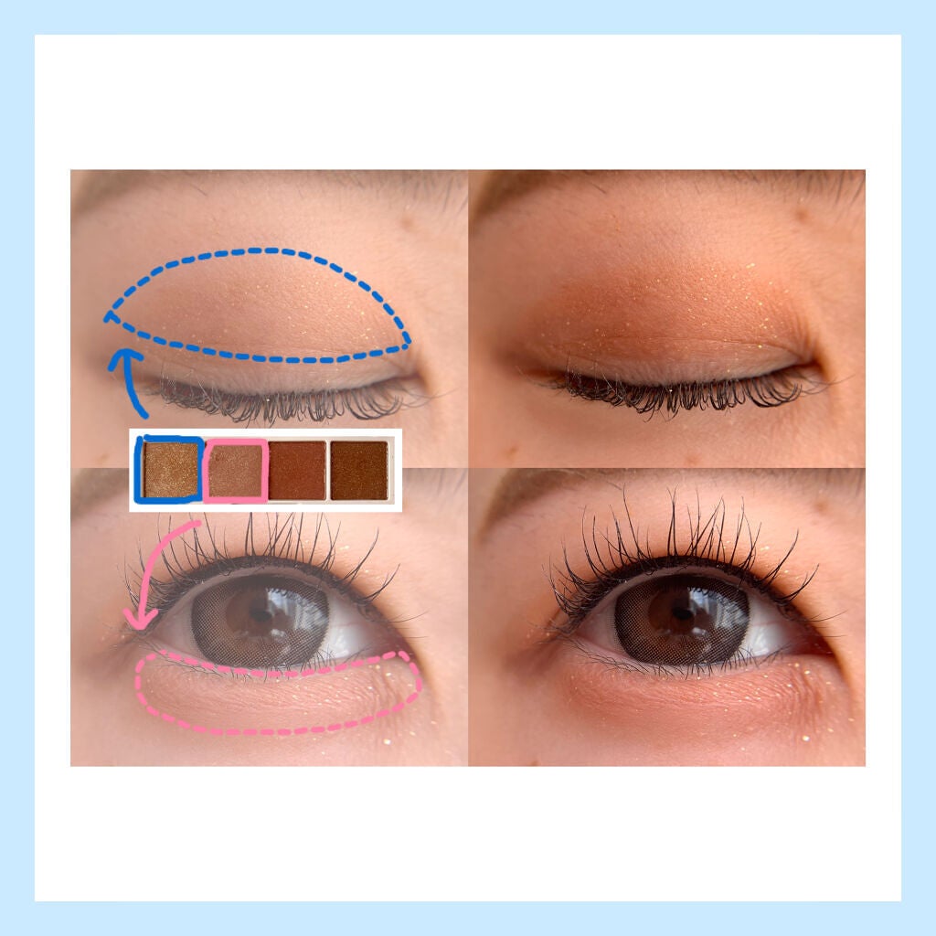 バレンタインボックス/VAVI MELLO/アイシャドウパレットを使ったクチコミ(3枚目)