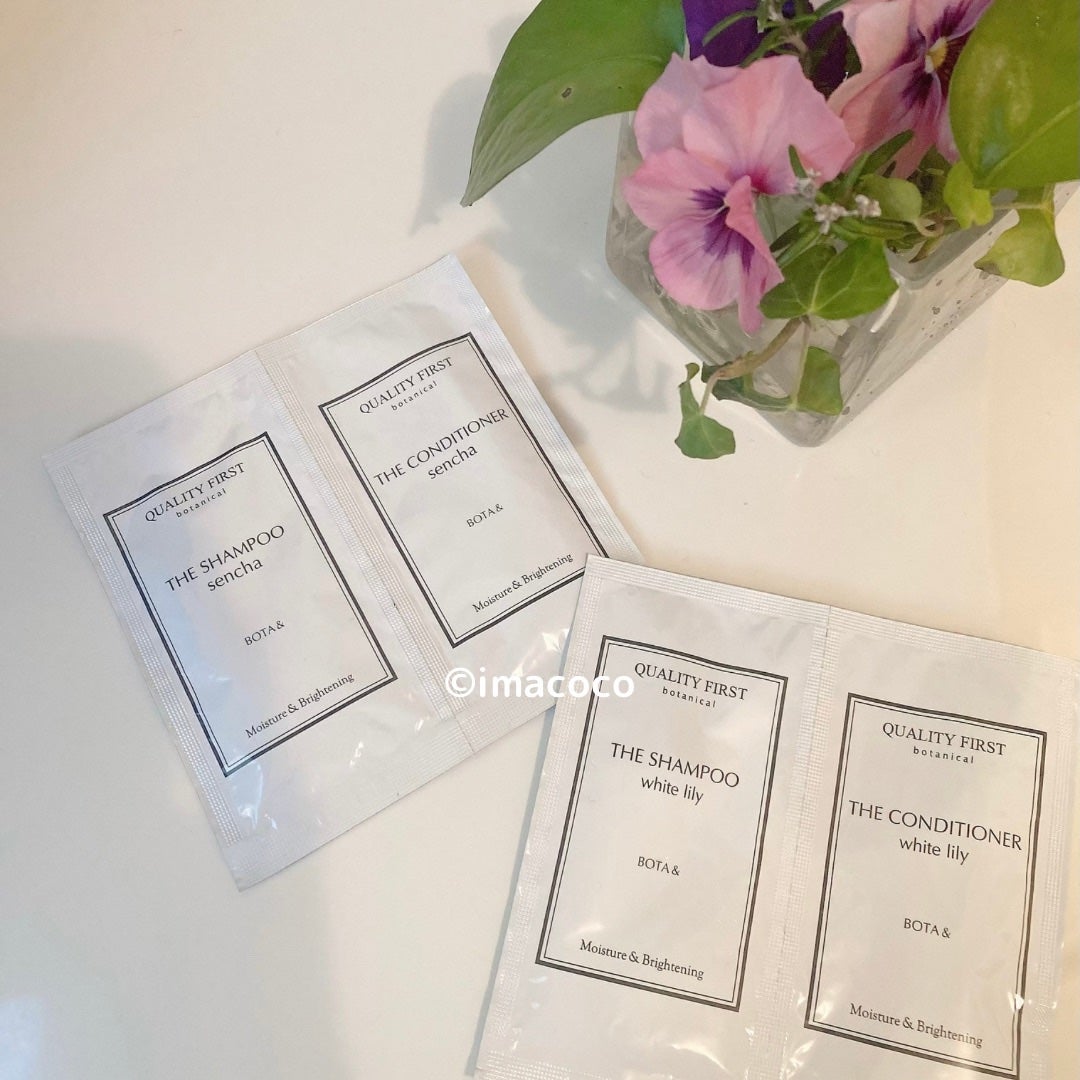 ボタアンド ザ シャンプー <sencha>/クオリティファースト/市販シャンプーを使ったクチコミ(2枚目)