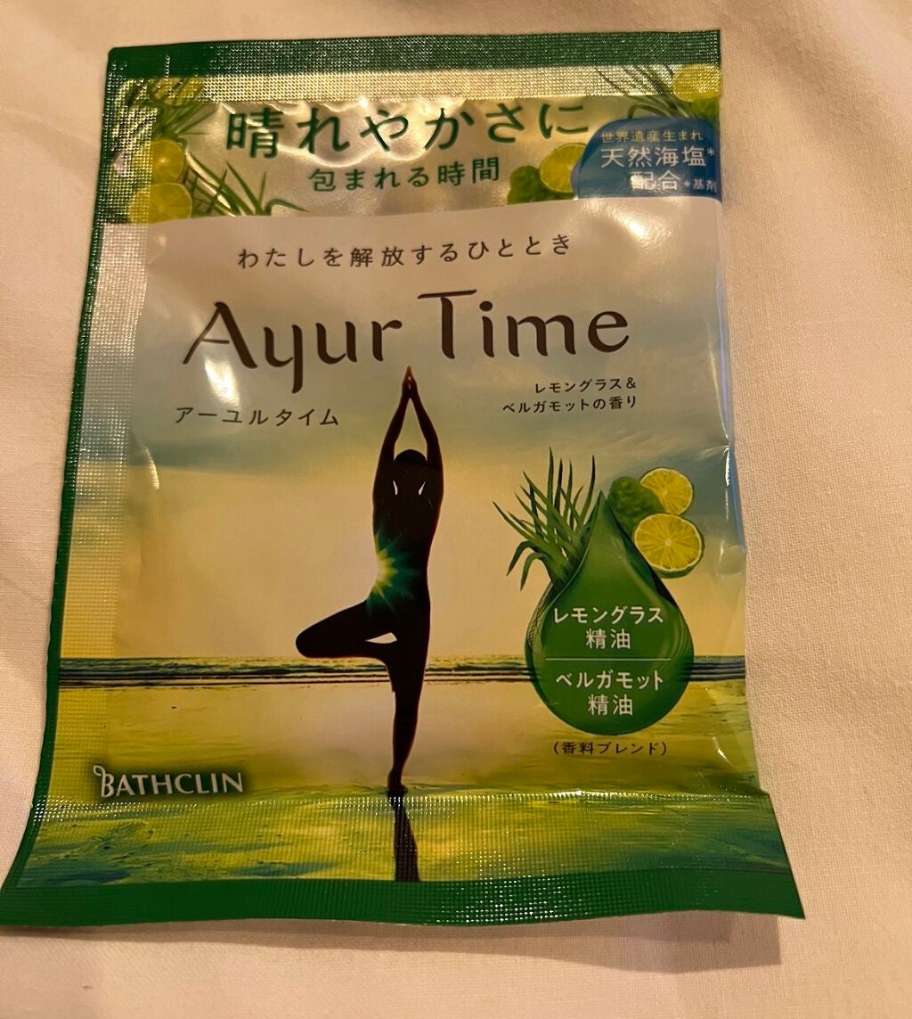 Ayur Time(アーユルタイム)/アーユルタイム/無機塩系入浴剤を使ったクチコミ(1枚目)
