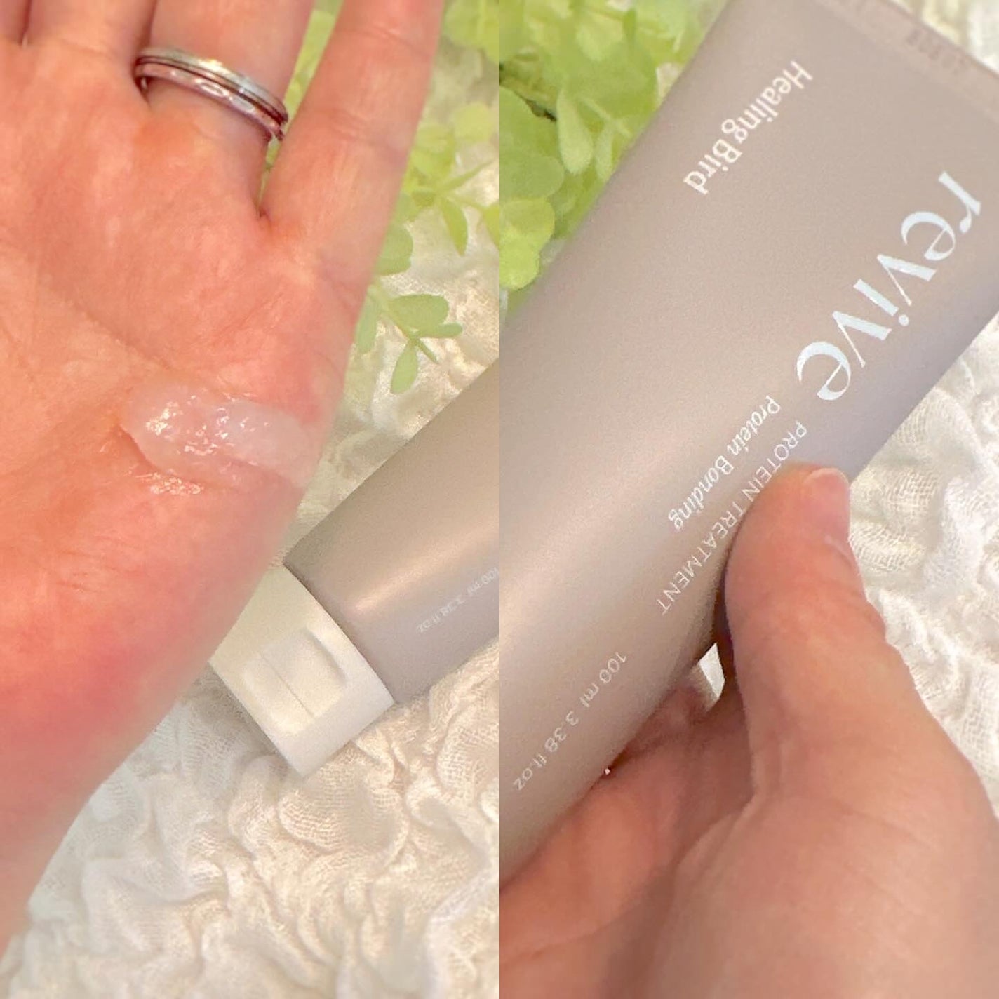 リバイブ ノーウォッシュトリートメント ダメージリペア/Healing bird/アウトバストリートメントを使ったクチコミ(5枚目)