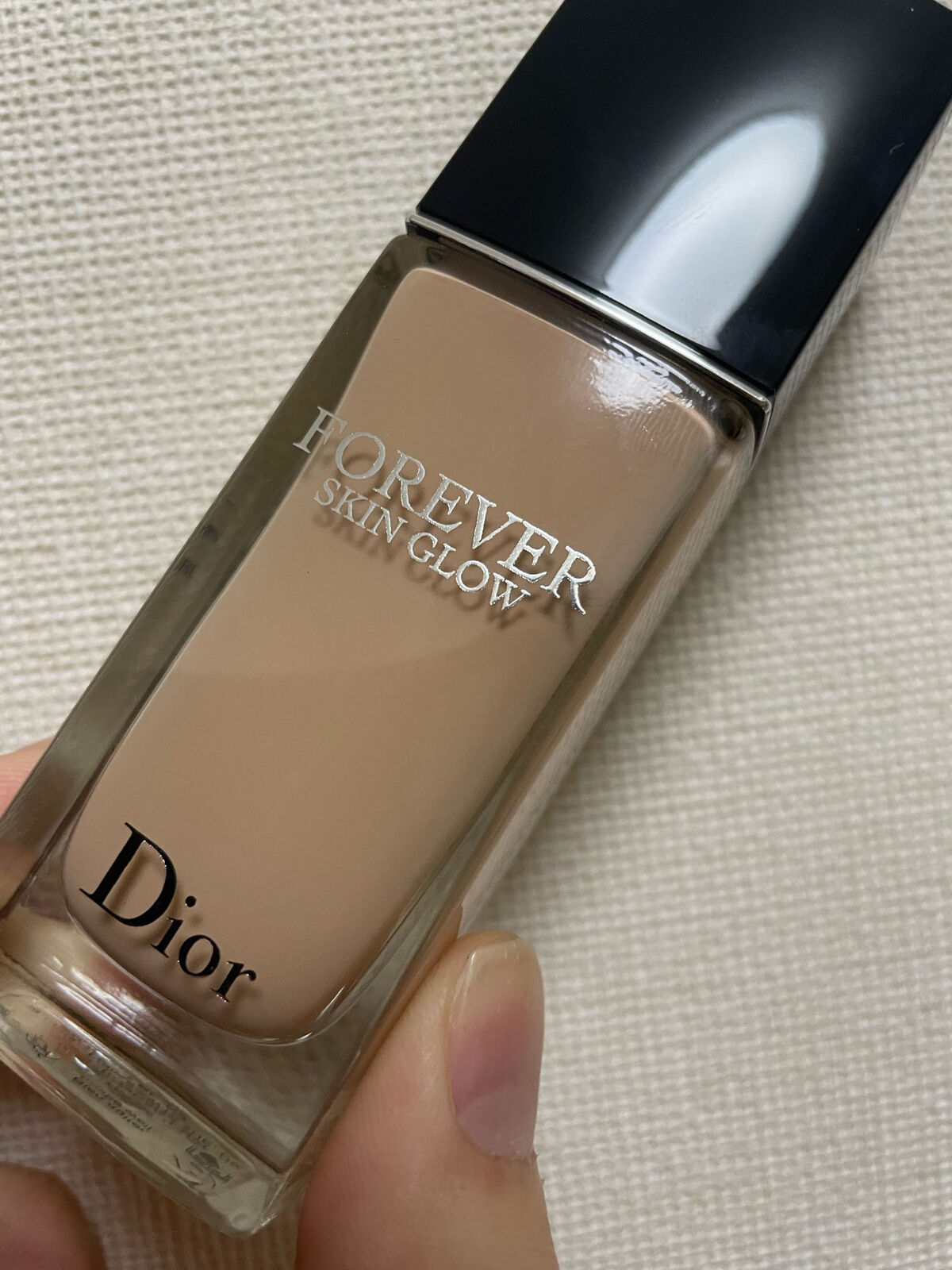 ディオールスキン フォーエヴァー フルイド グロウ/Dior/リキッドファンデーションを使ったクチコミ（1枚目）