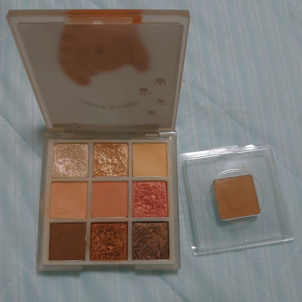 ナチュラルアイカラー キャラメルブラウン/ルアモ/単色アイシャドウを使ったクチコミ（2枚目）