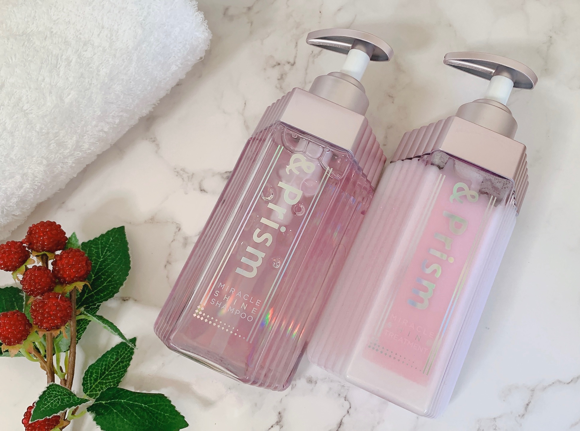 ミラクル シャイン シャンプー/ヘアトリートメント/&Prism/市販シャンプーを使ったクチコミ（2枚目）