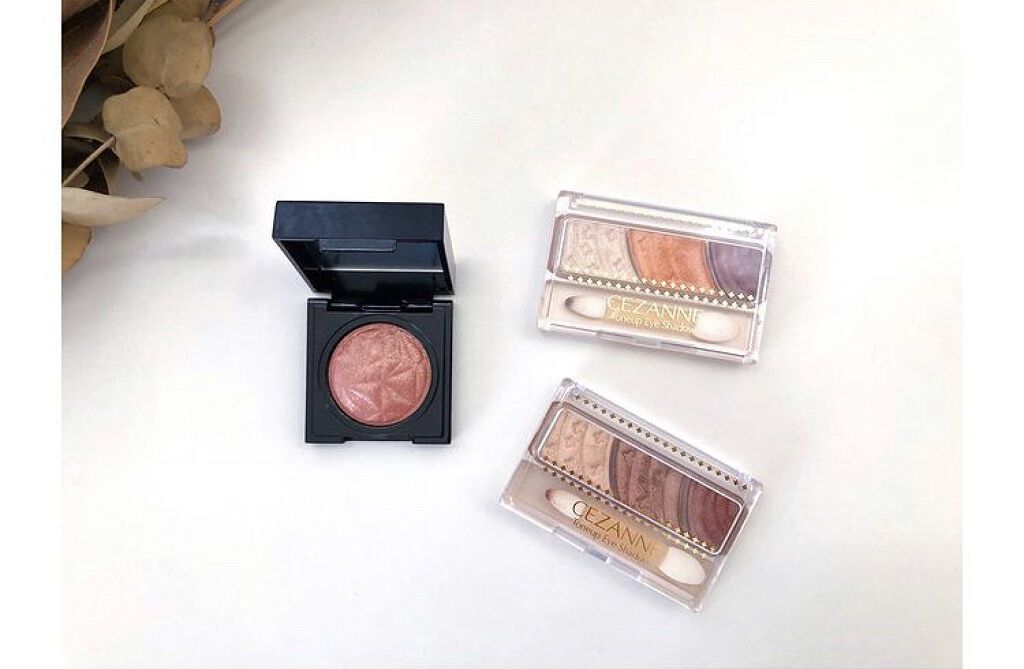 トーンアップアイシャドウ/CEZANNE/アイシャドウパレットを使ったクチコミ（1枚目）
