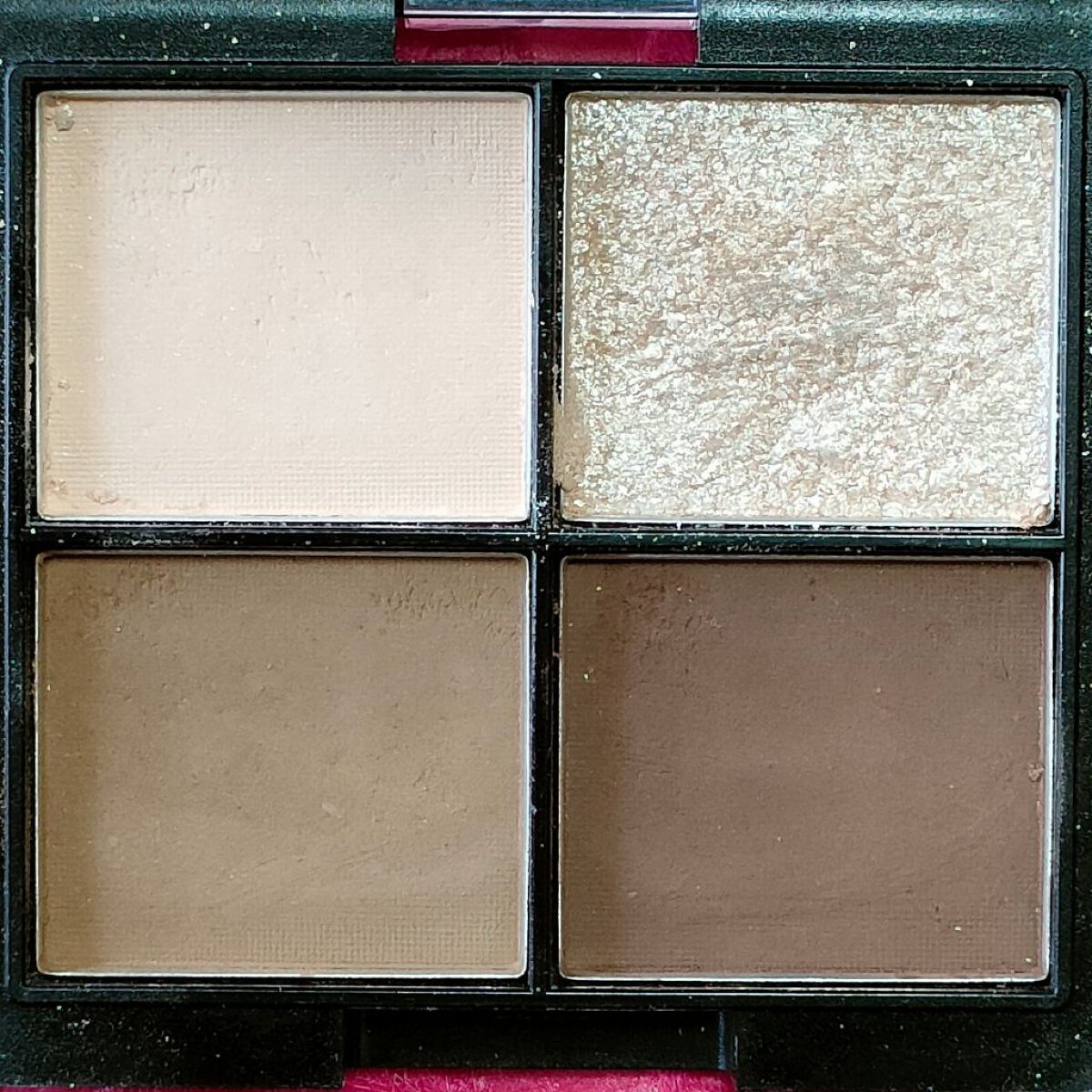 MFL アイシャドウ ベージュ/moitiful/アイシャドウパレットを使ったクチコミ（3枚目）