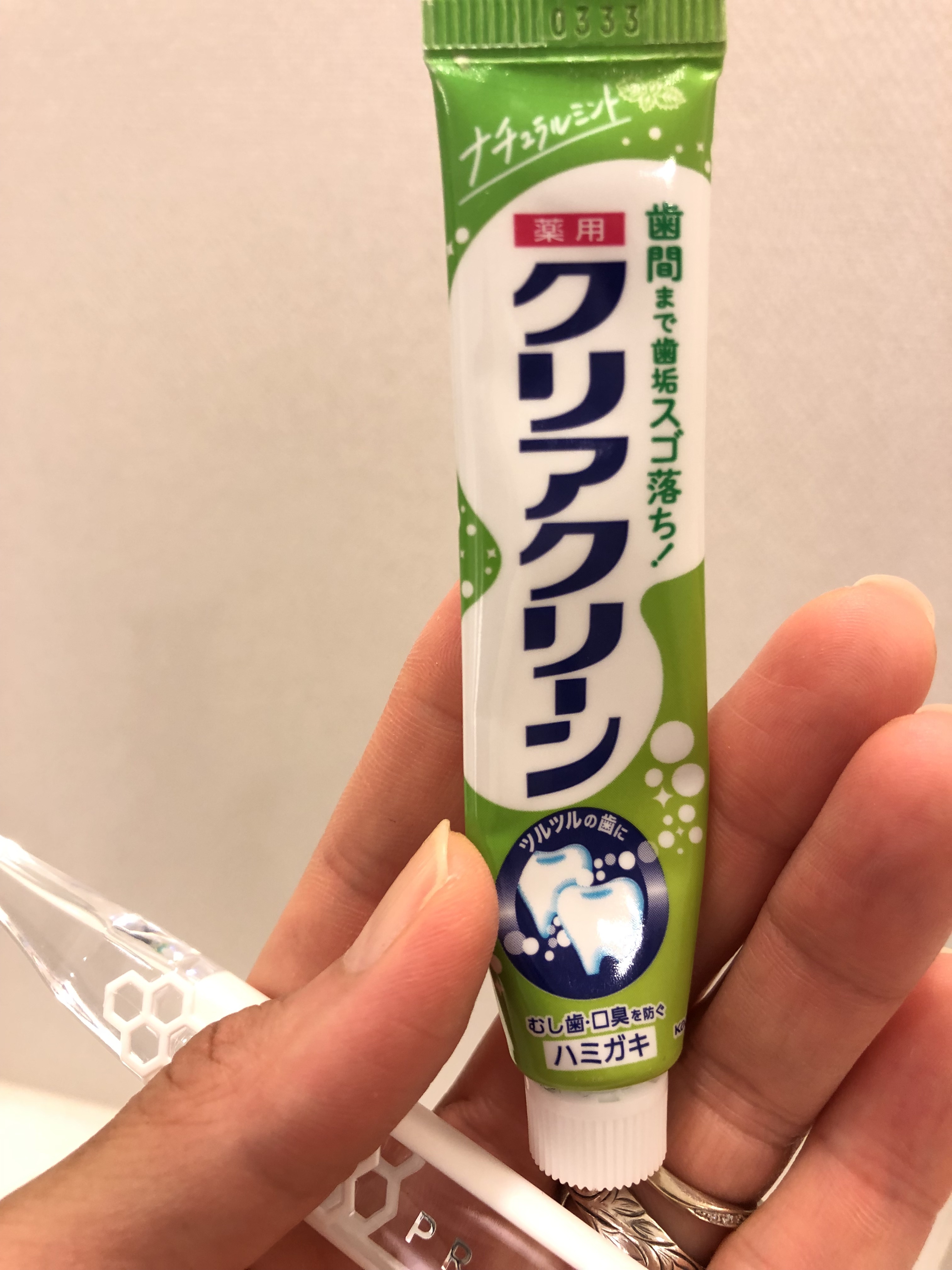 クリアクリーン (薬用ハミガキ)/クリアクリーン/歯磨き粉を使ったクチコミ（1枚目）